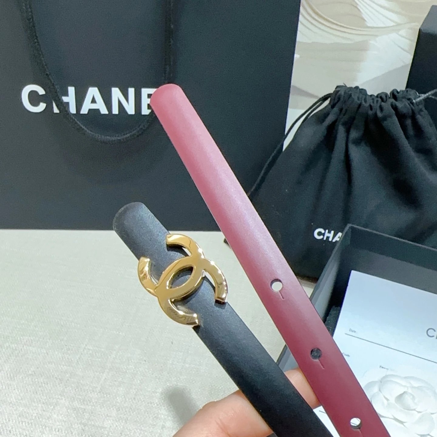 Chanel Reversible Belt — photo 7