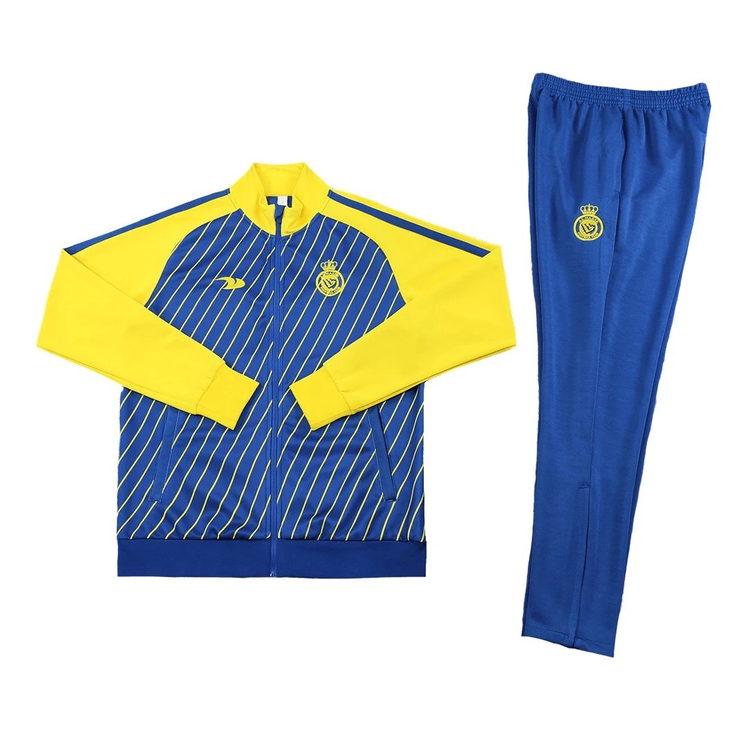 Al Nassr Jacket Tracksuit 2022 23 Blue — photo 10
