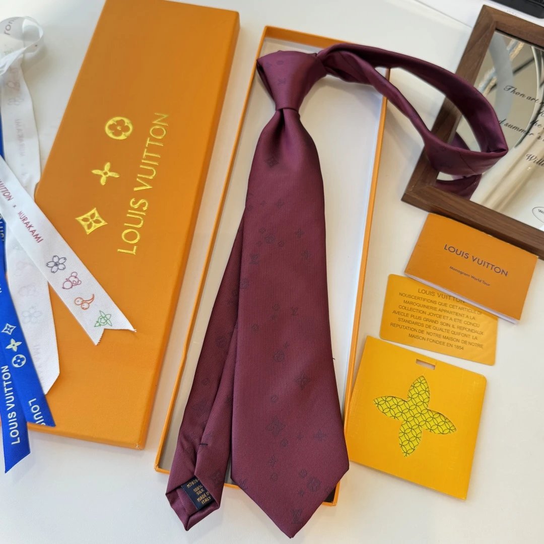 Louis Vuitton Silk Tie Ver.A — Photo 7