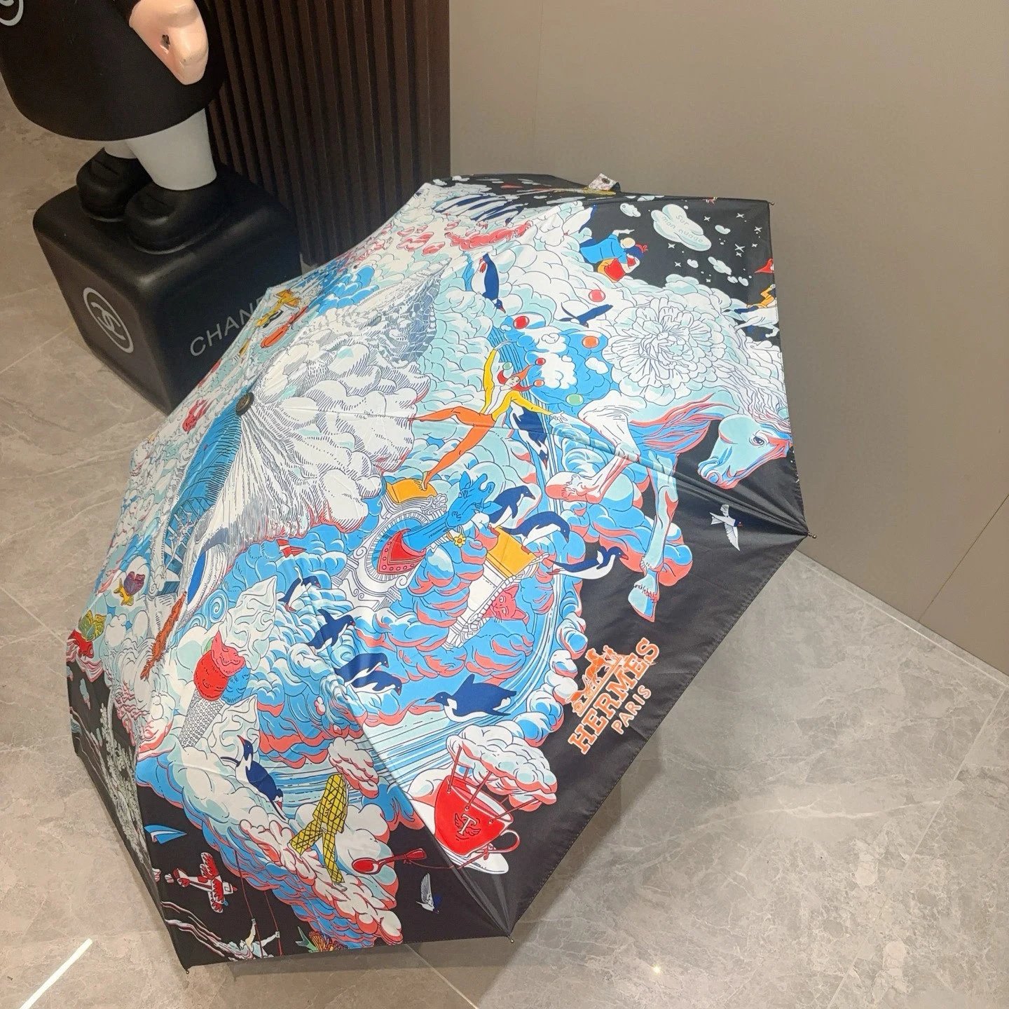 Hermes UV Protection Folding Umbrella Ver.M — Photo 9