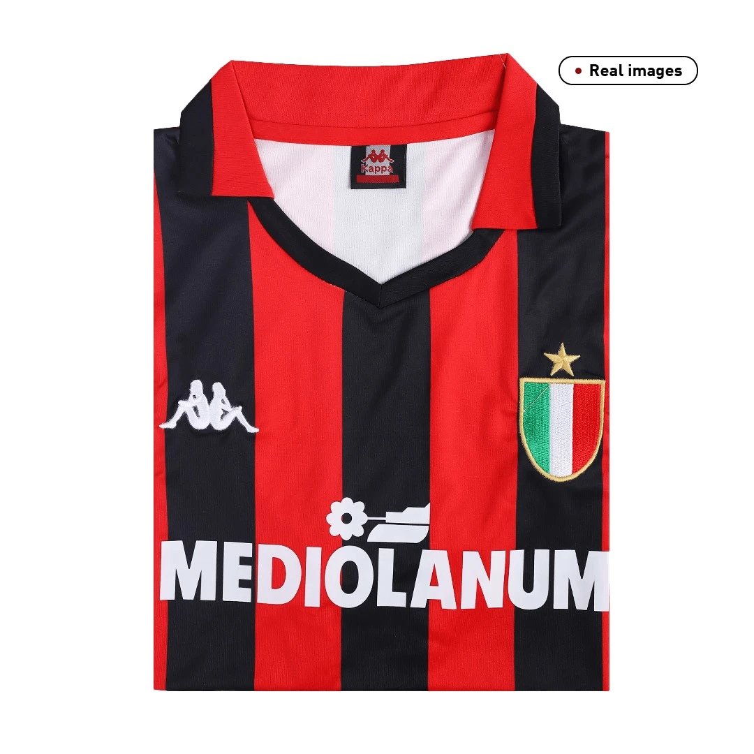 AC Milan 1988/89 Retro Home Jersey — photo 3