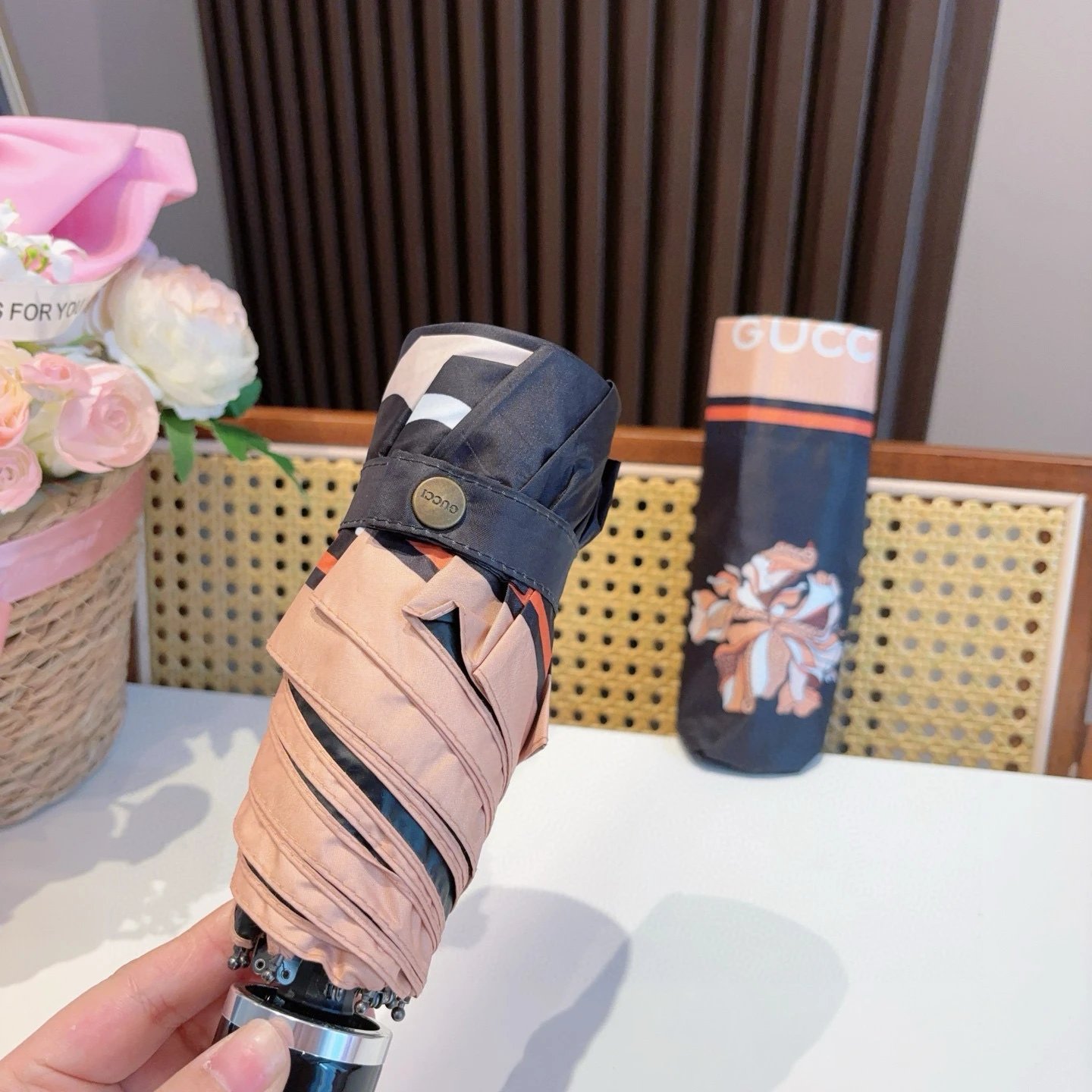 Gucci UV Protection Folding Umbrella Ver.H — Photo 3