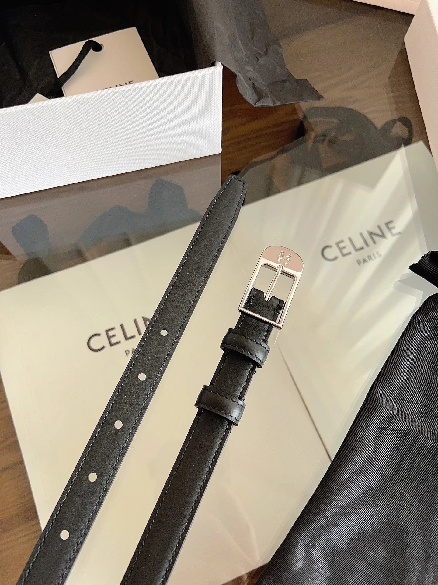 Celine Leather Belt Ver.B — photo 4