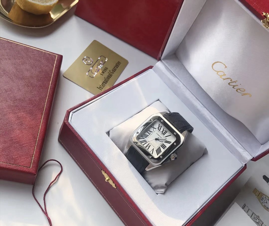 Cartier Santos Quartz Couple Watch 39mm Ver.D — photo 2