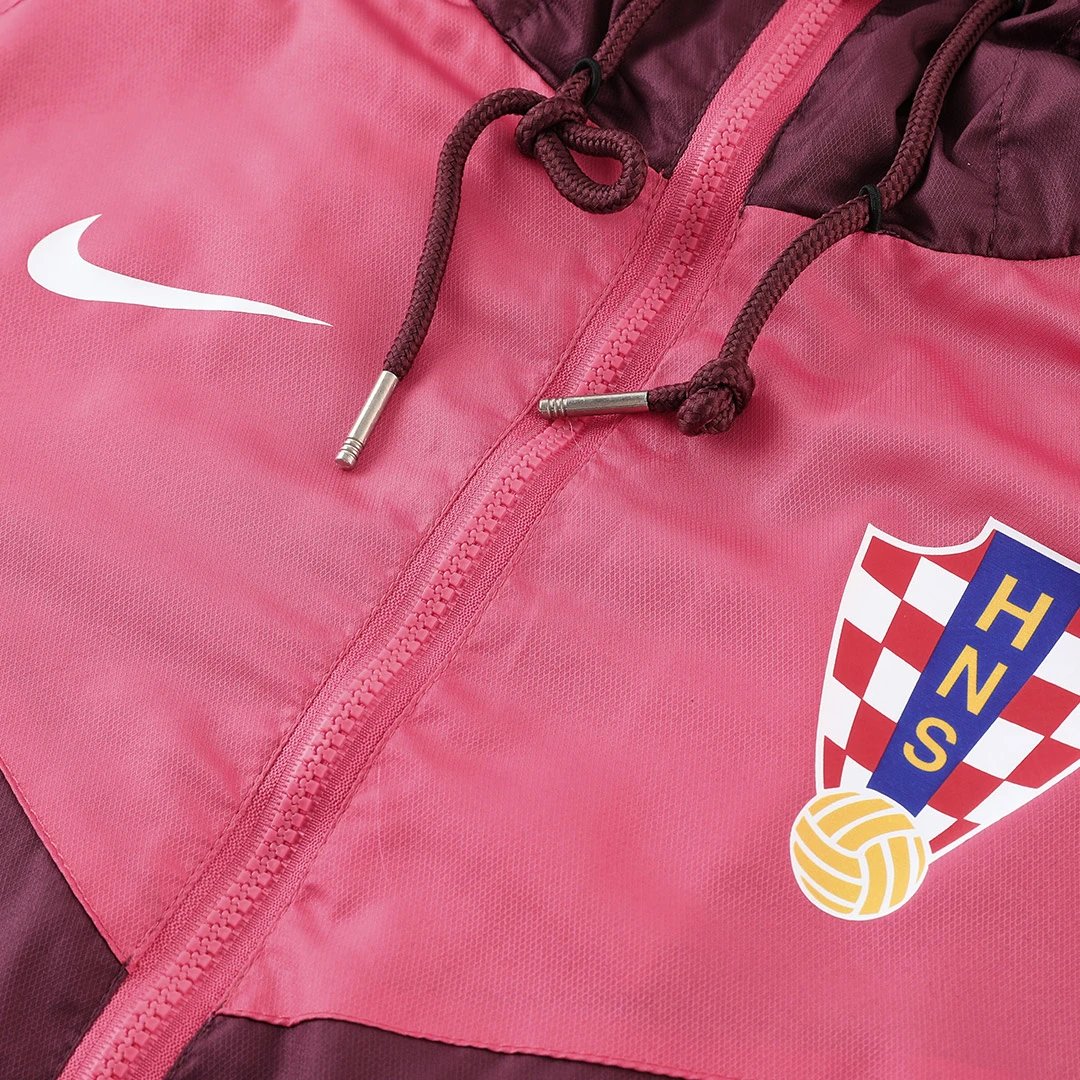 Croatia 2022 Windbreaker Hoodie Jacket — Photo 4