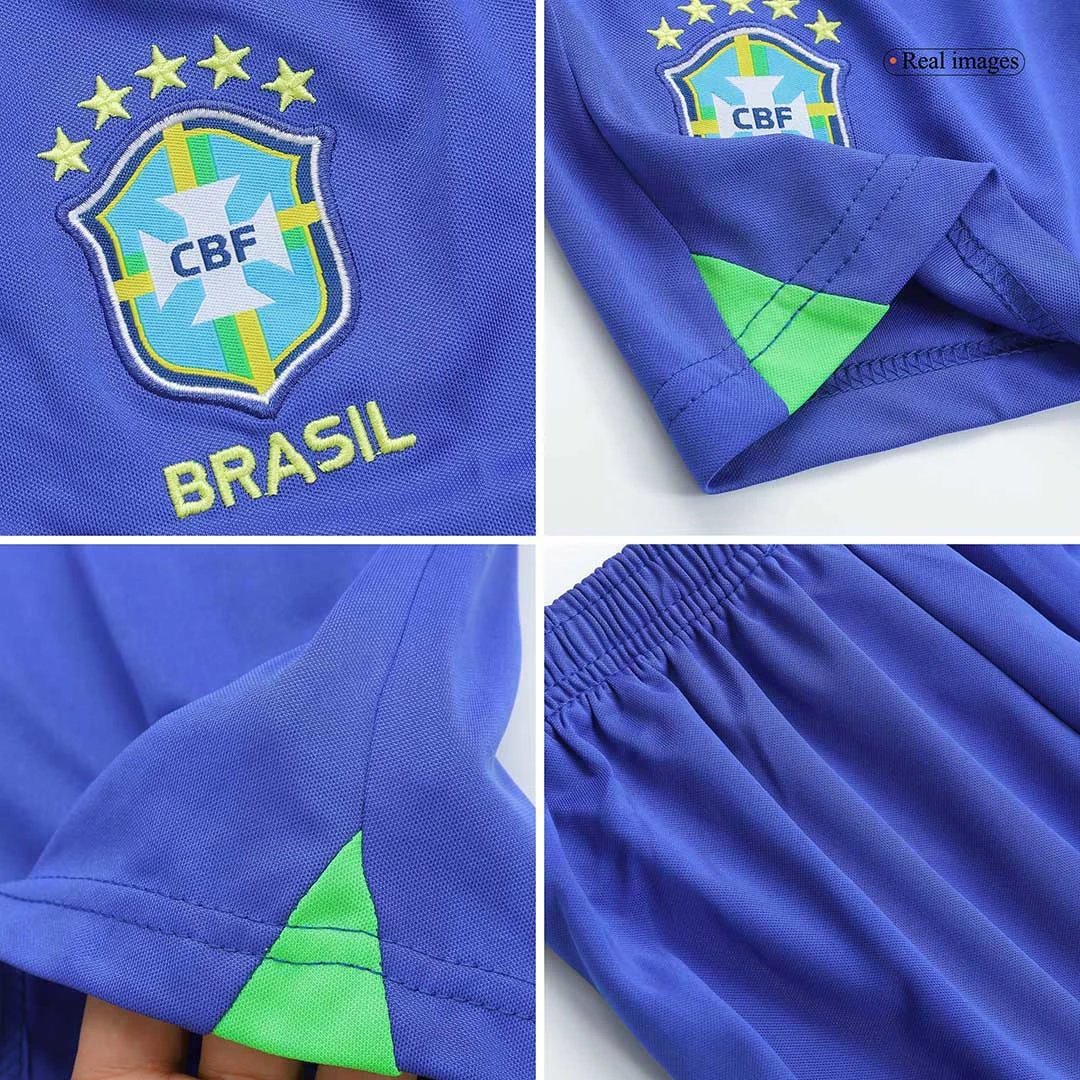 Brazil 2022 Home Jersey - Kids — Photo 13