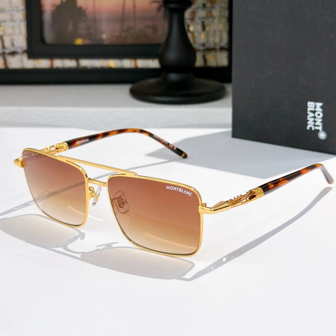 Mont Blanc MB03320S Sunglasses 57-16-150 — photo 4