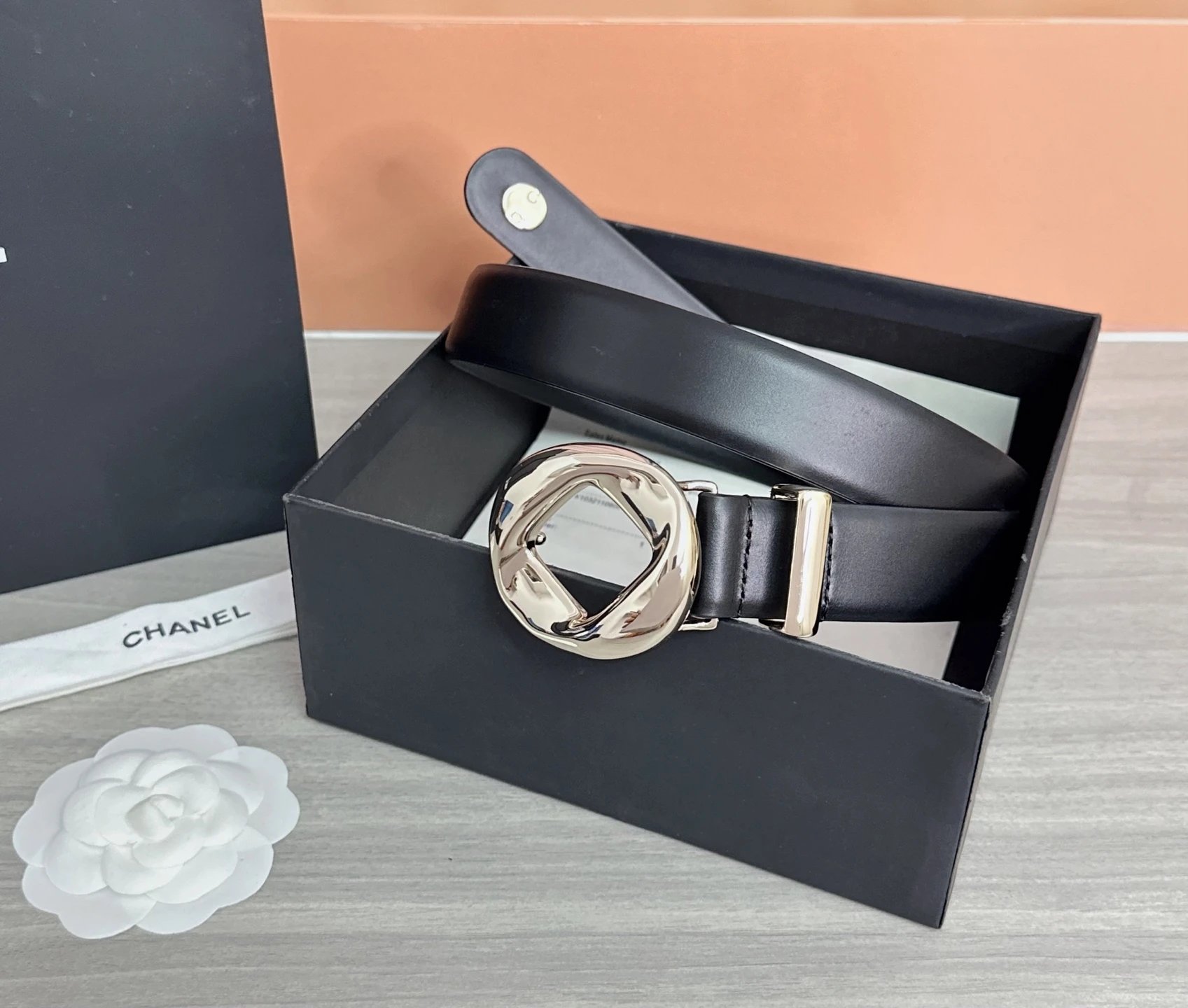 Chanel Leather Reversible Belt Ver.E — photo 5