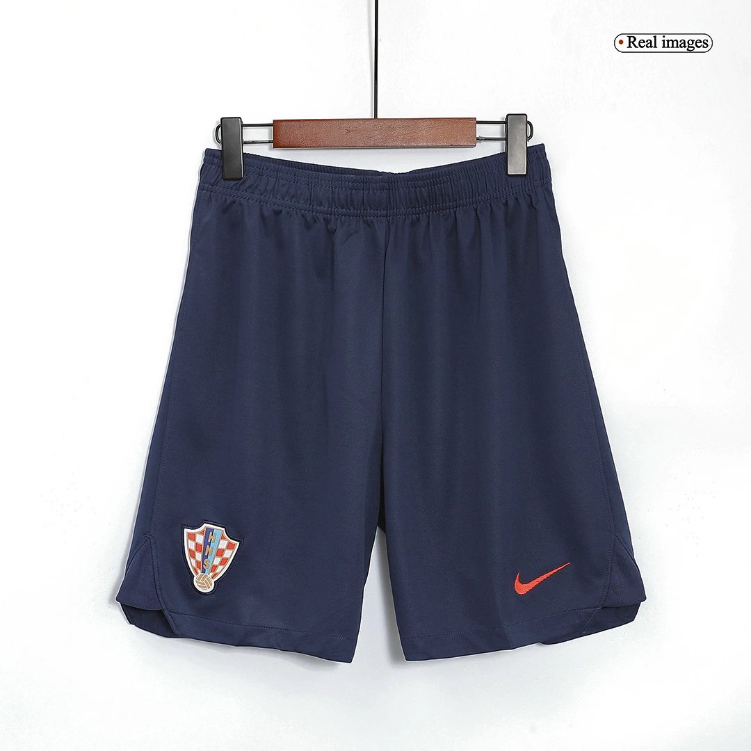 Croatia Away Soccer Shorts 2022 — photo 3