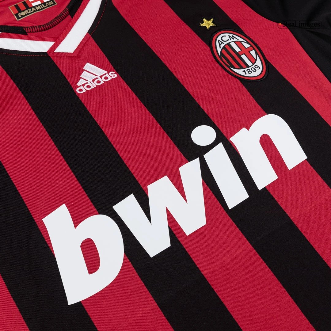 AC Milan 2009/10 Retro Home Jersey — Photo 6