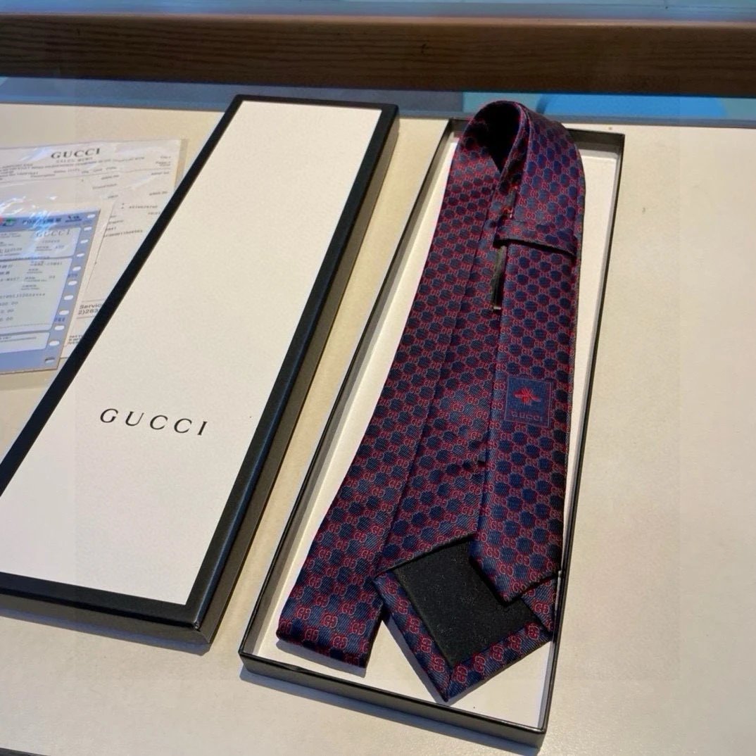 Gucci Silk Tie Ver.F — Zdjęcie 5