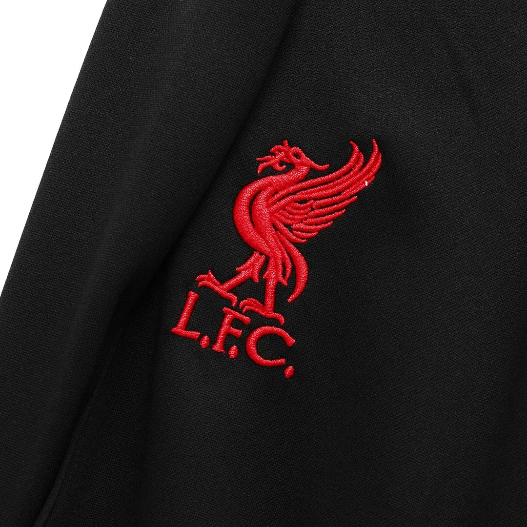 Liverpool 2025 1 4 Zip Tracksuit 26 White — Zdjęcie 19