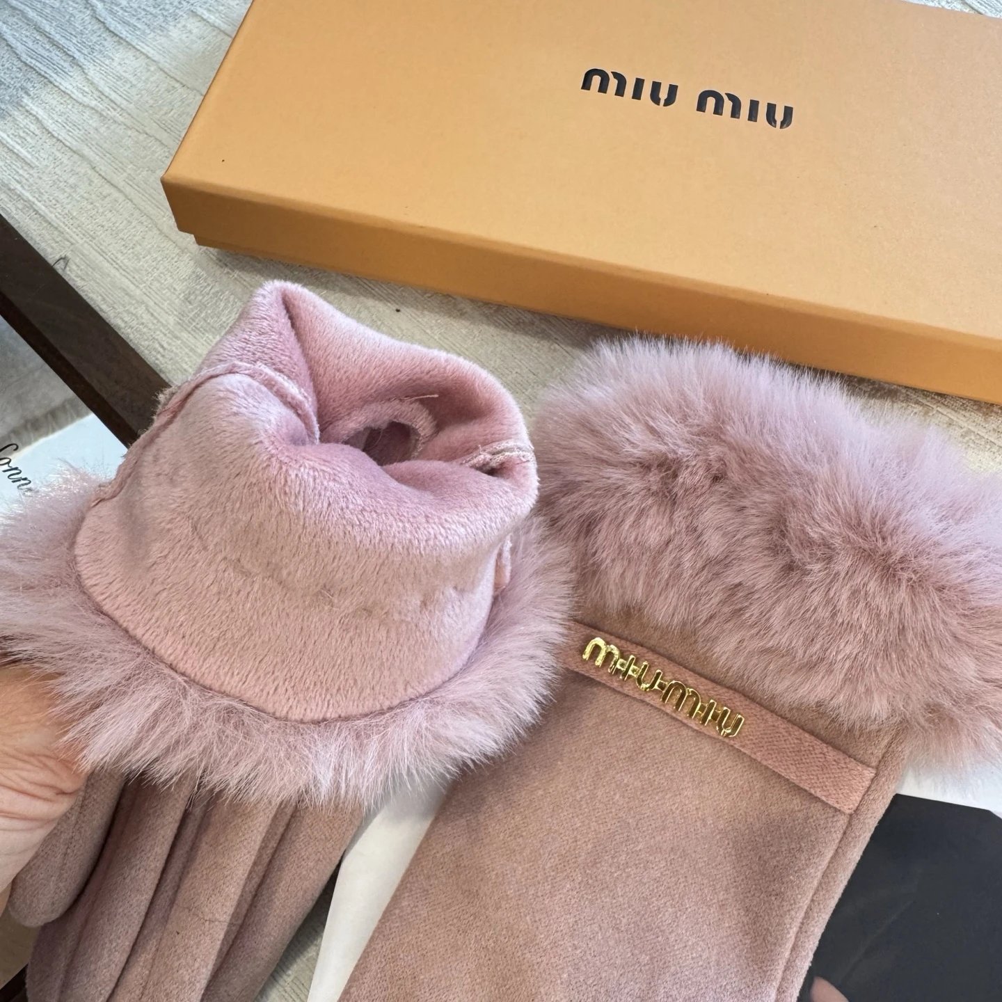 Miu Miu Thermal Gloves Ver.A — QC