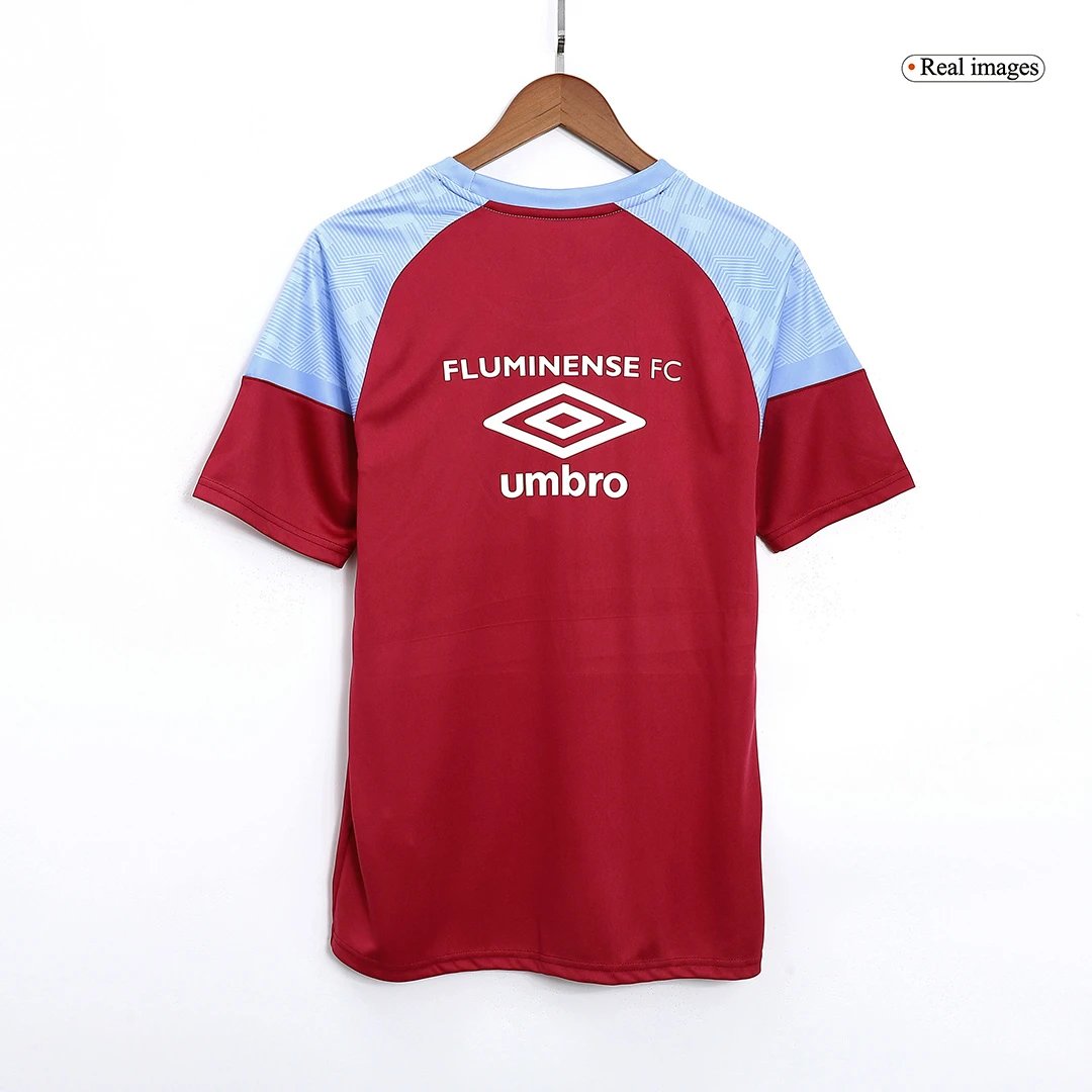 Fluminense FC Pre Match Red Blue 23/24 Pre-Match Jersey — photo 2