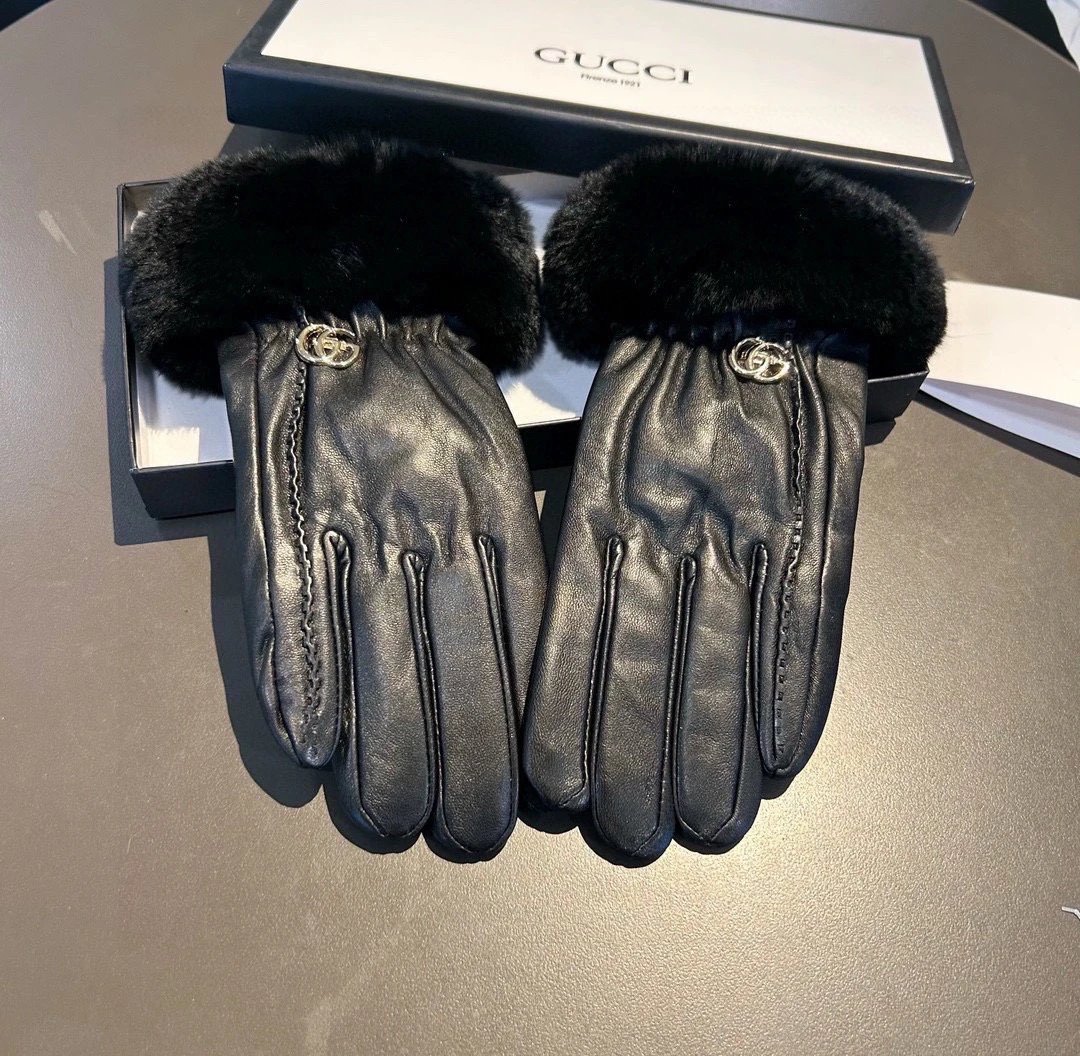 Gucci Touchscreen Thermal Gloves — Zdjęcie 7