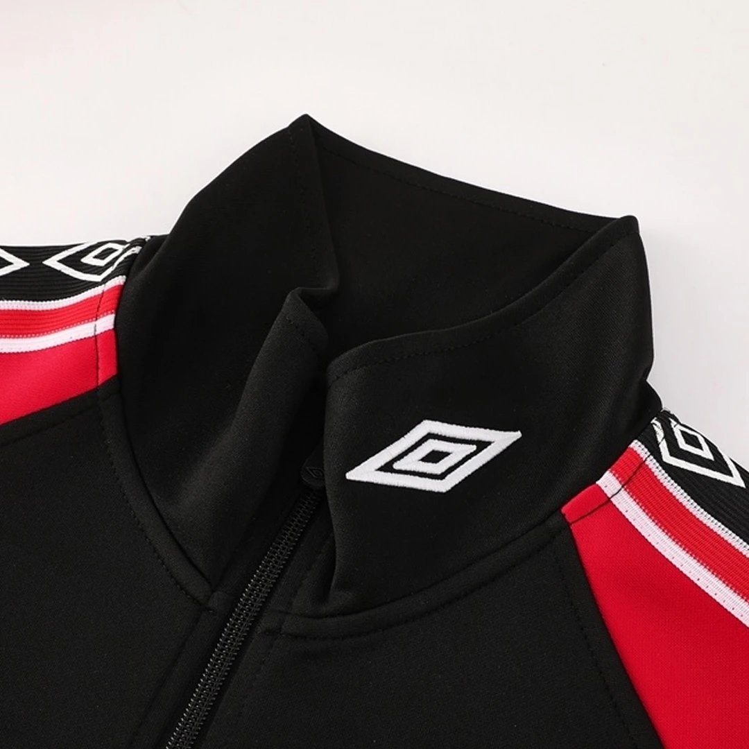 Manchester United Track Jacket 2025 26 Red Black — photo 7