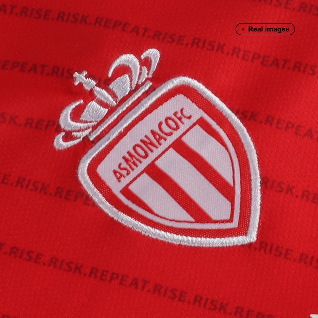 AS Monaco 22/23 Home Jersey - Kids — photo 4