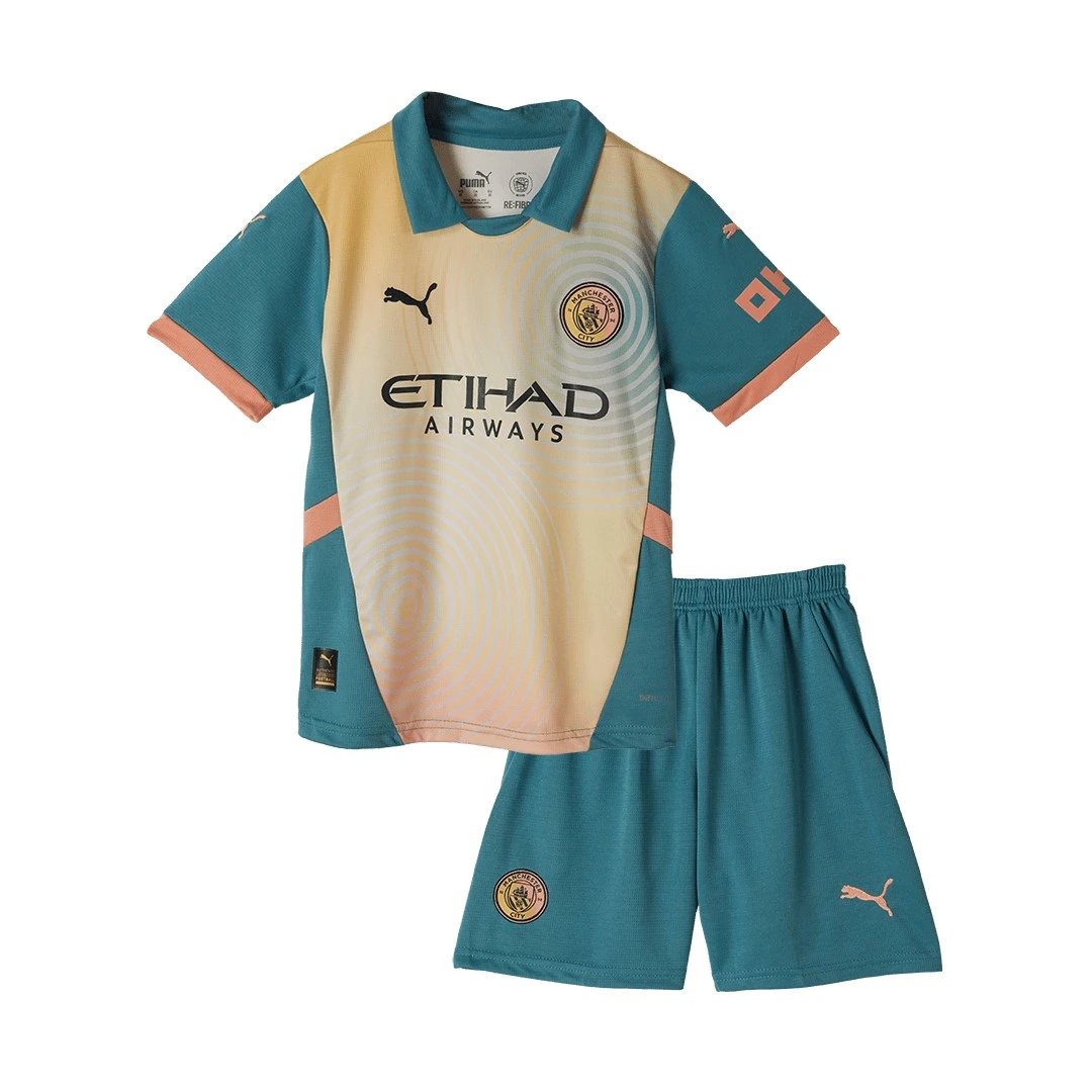 Manchester City 24/25 Fourth Jersey - Kids — Zdjęcie 3