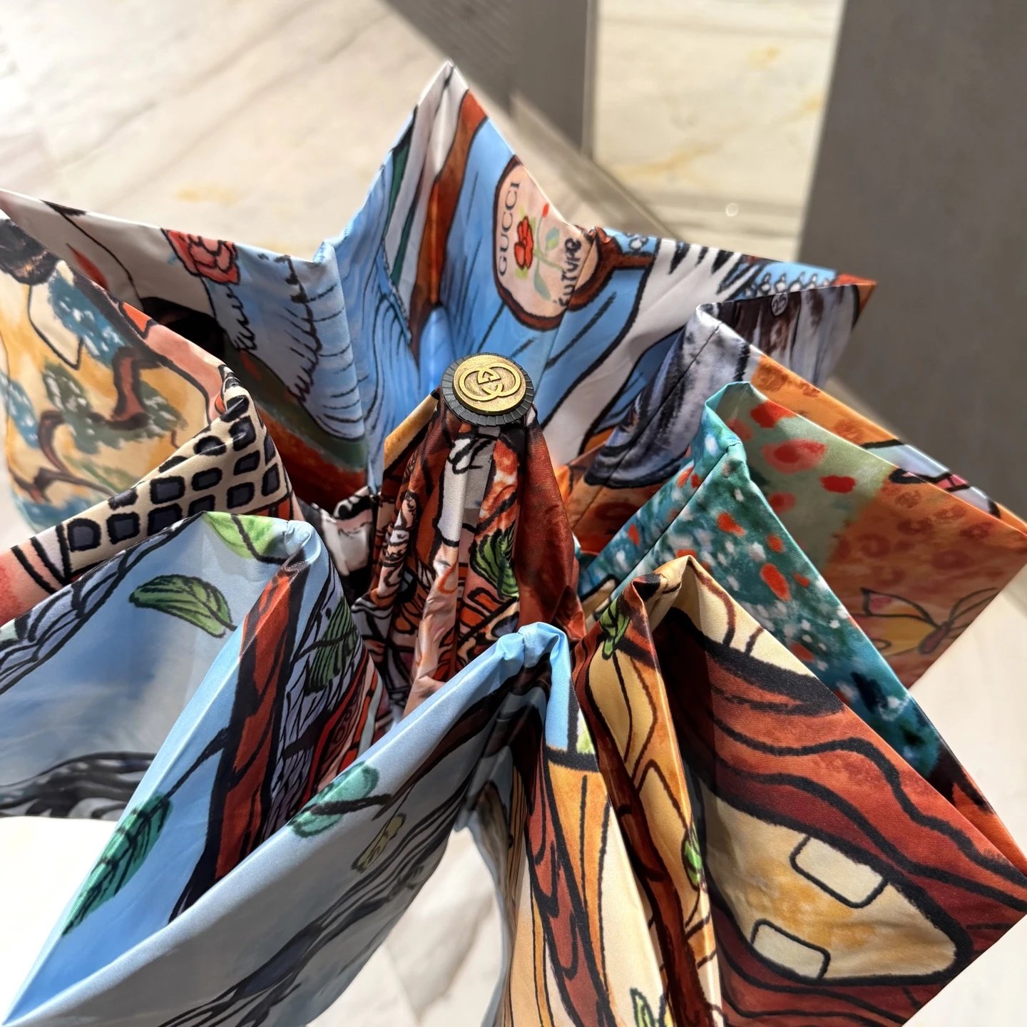 Gucci UV Protection Folding Umbrella Ver.A — Photo 4