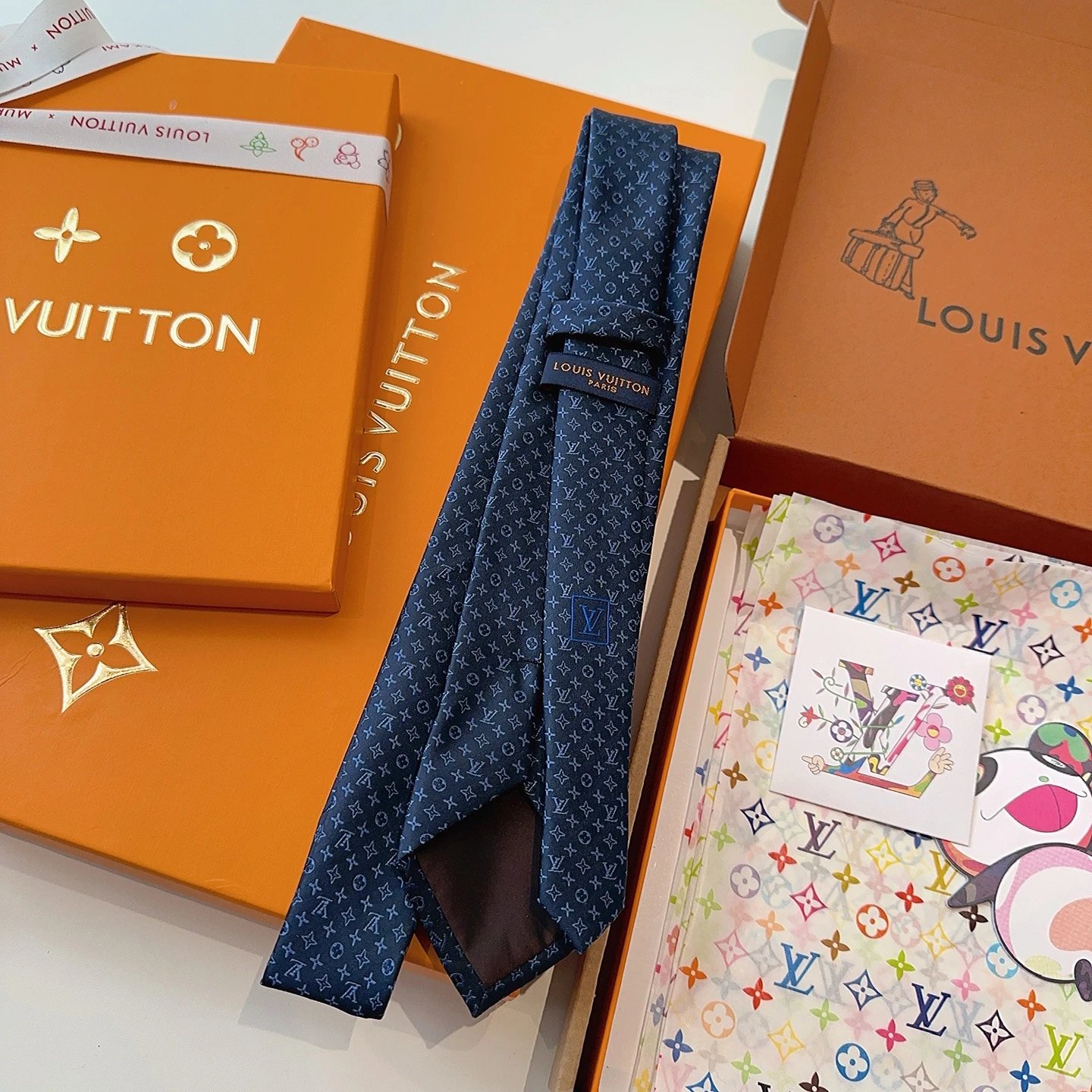 Louis Vuitton Silk Tie Ver.R — QC