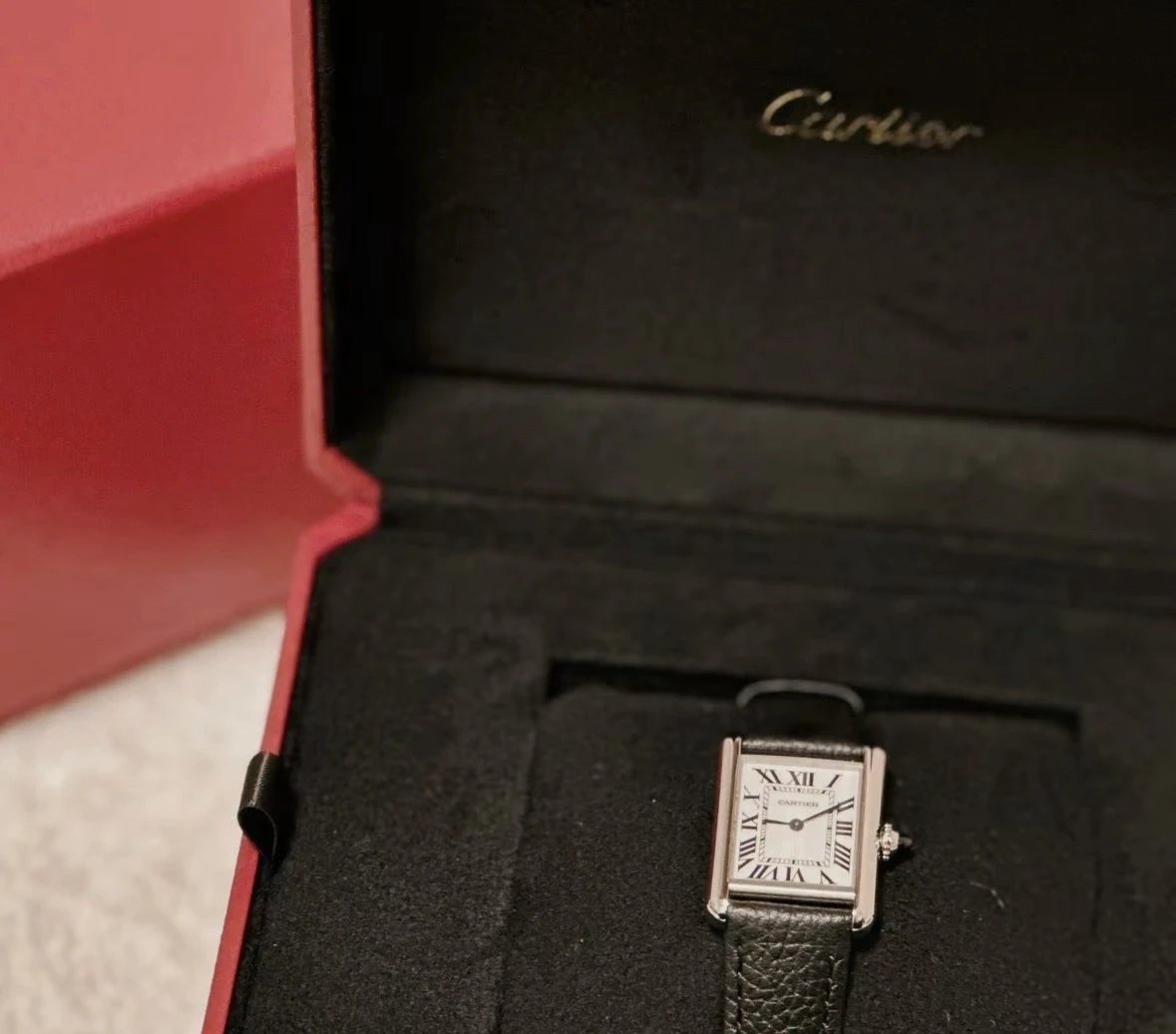 Cartier Tank Quartz Ladies Watch 29.5mm Ver.A — QC