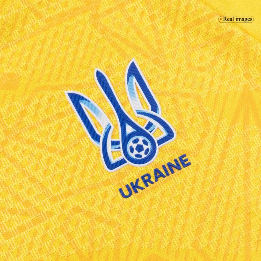 Ukraine 2026 Home Jersey (Player Version) — Photo 4