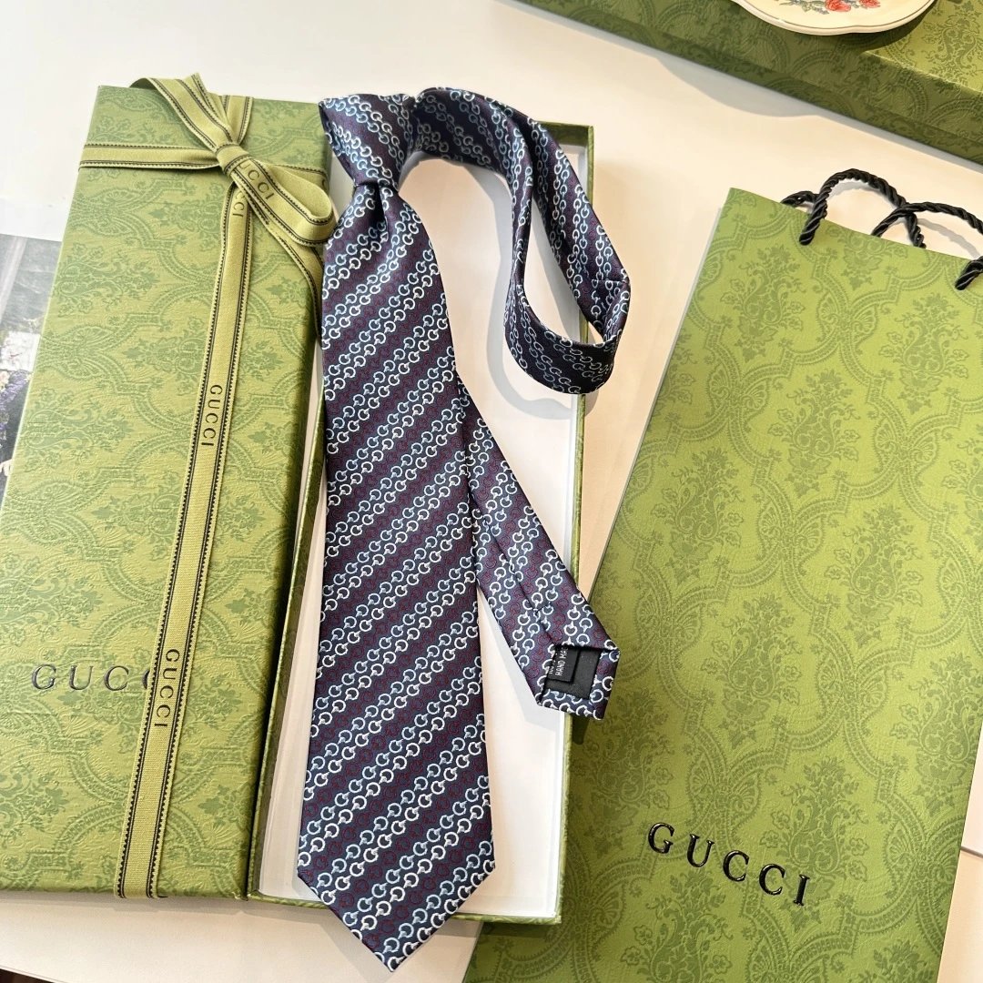 Gucci Silk Tie Ver.I — Zdjęcie 8