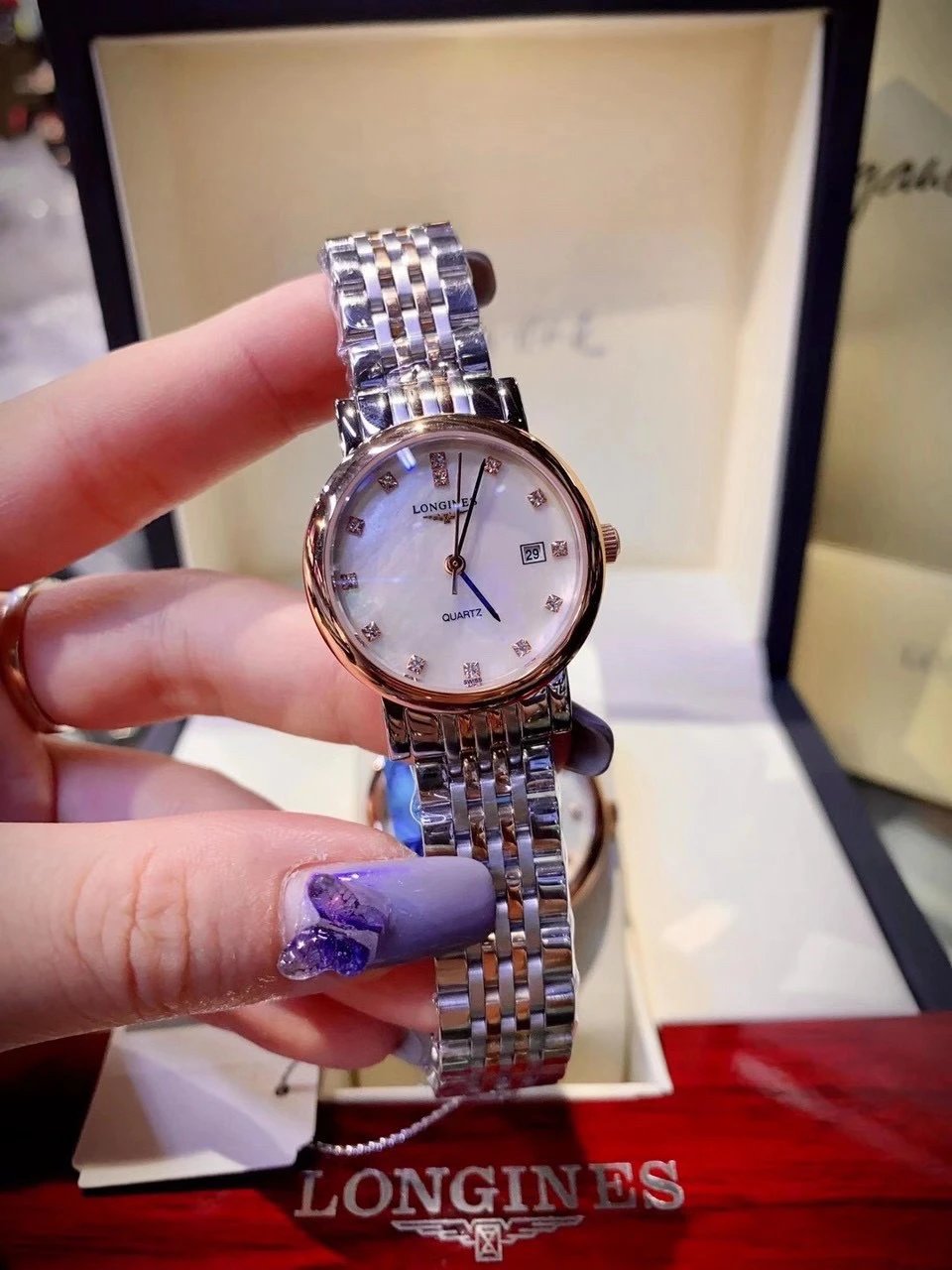 Longines Presence Automatic Couple Watch Ver.C — QC