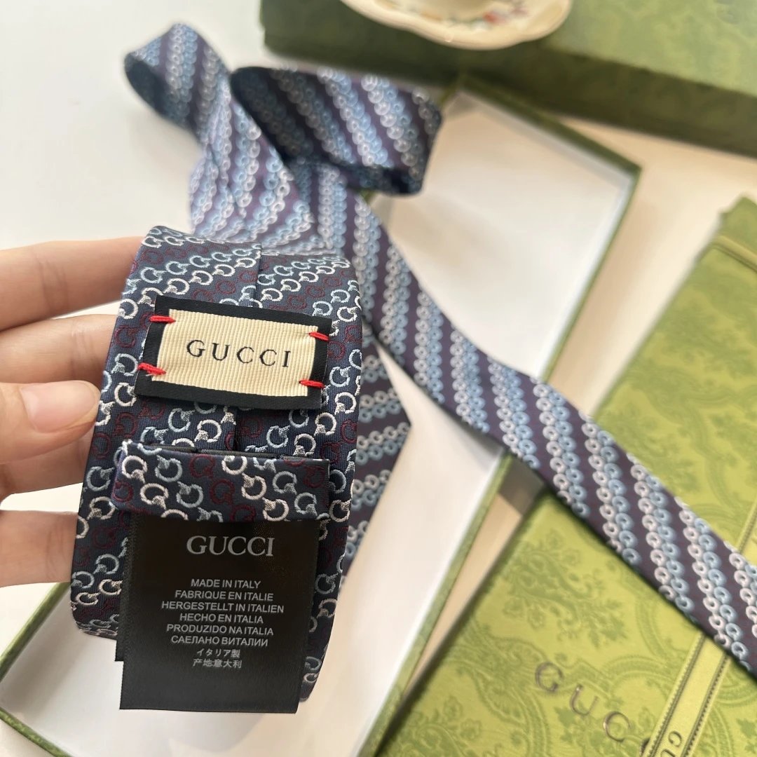 Gucci Silk Tie Ver.I — Zdjęcie 5