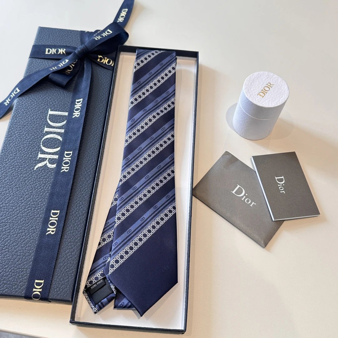Dior Silk Tie Ver.D — Zdjęcie 4