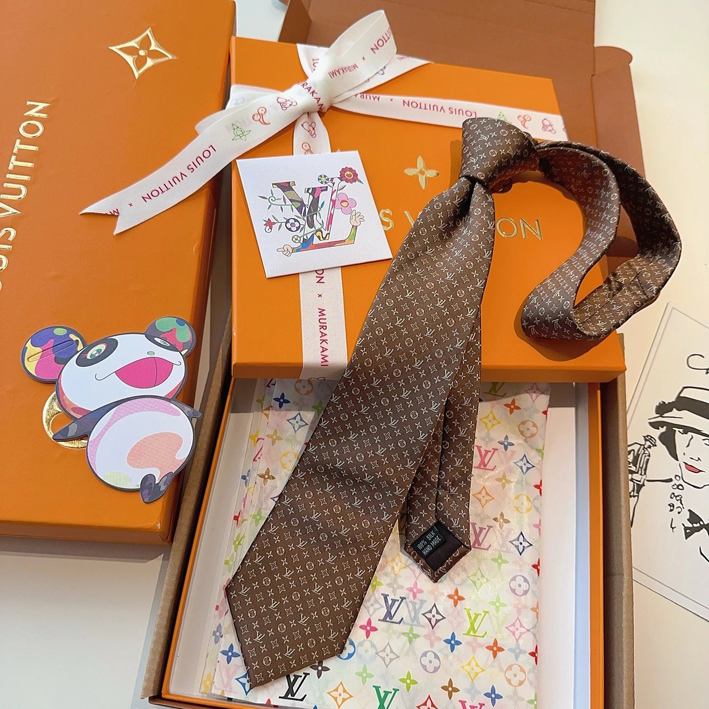 Louis Vuitton Silk Tie Ver.K — Photo 8