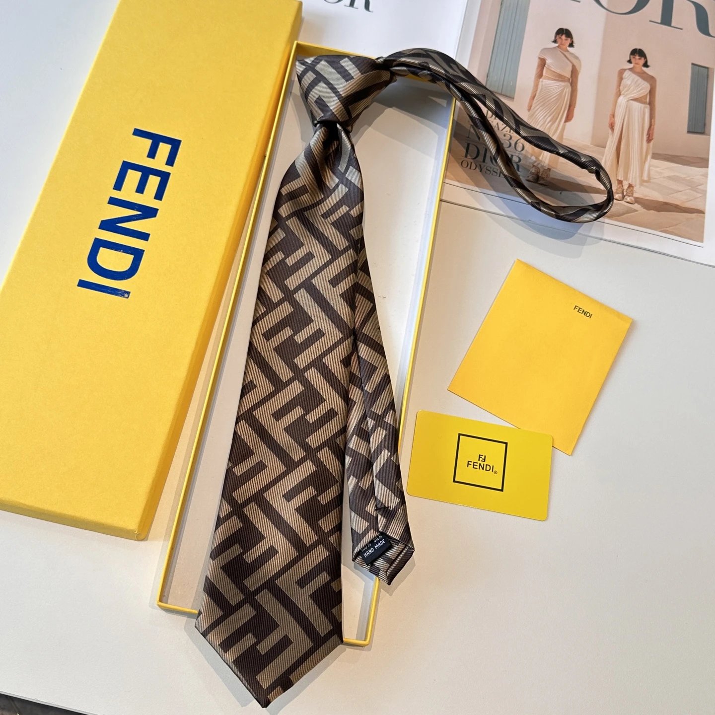 Fendi Silk Tie Ver.A — QC