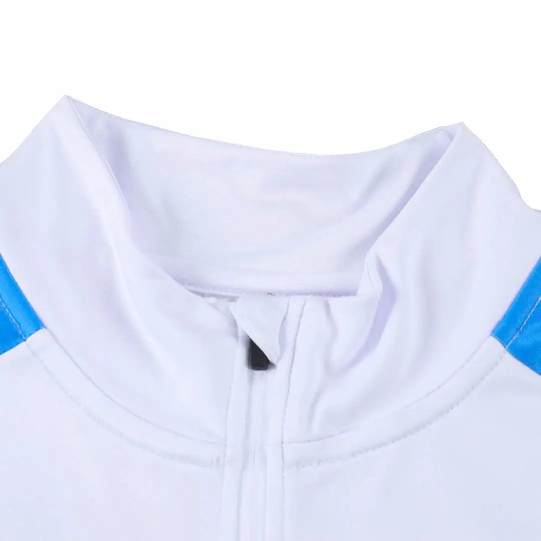 Napoli 2023 1 4 Zip Tracksuit 24 Kids White — Photo 7