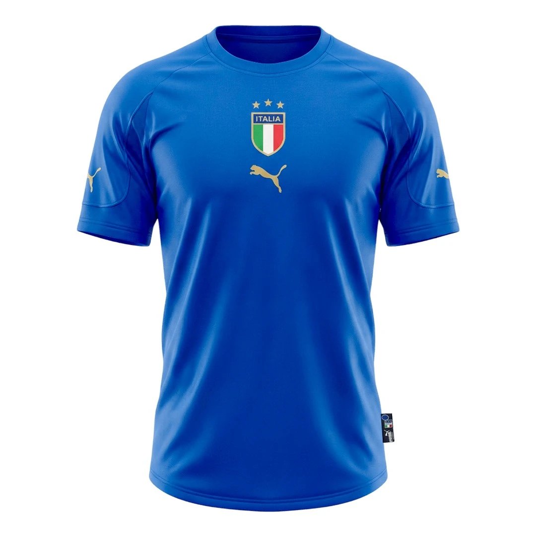 Italy 2004 Retro Home Jersey — photo 4