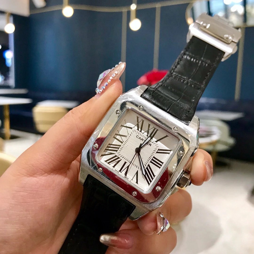 Cartier Santos Quartz Couple Watch 39mm Ver.E — photo 8