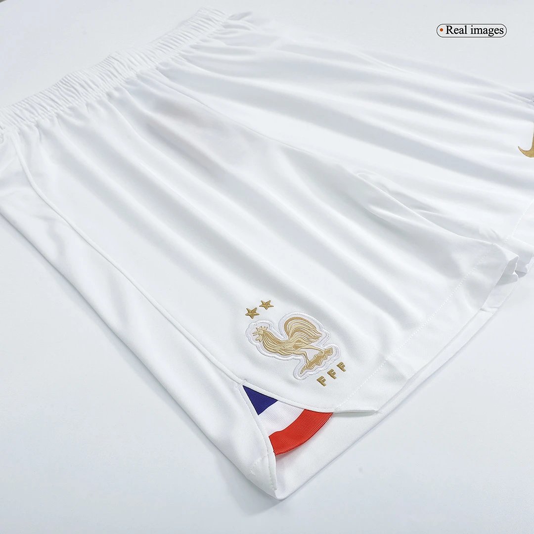 France 2022 Home Soccer Shorts — QC