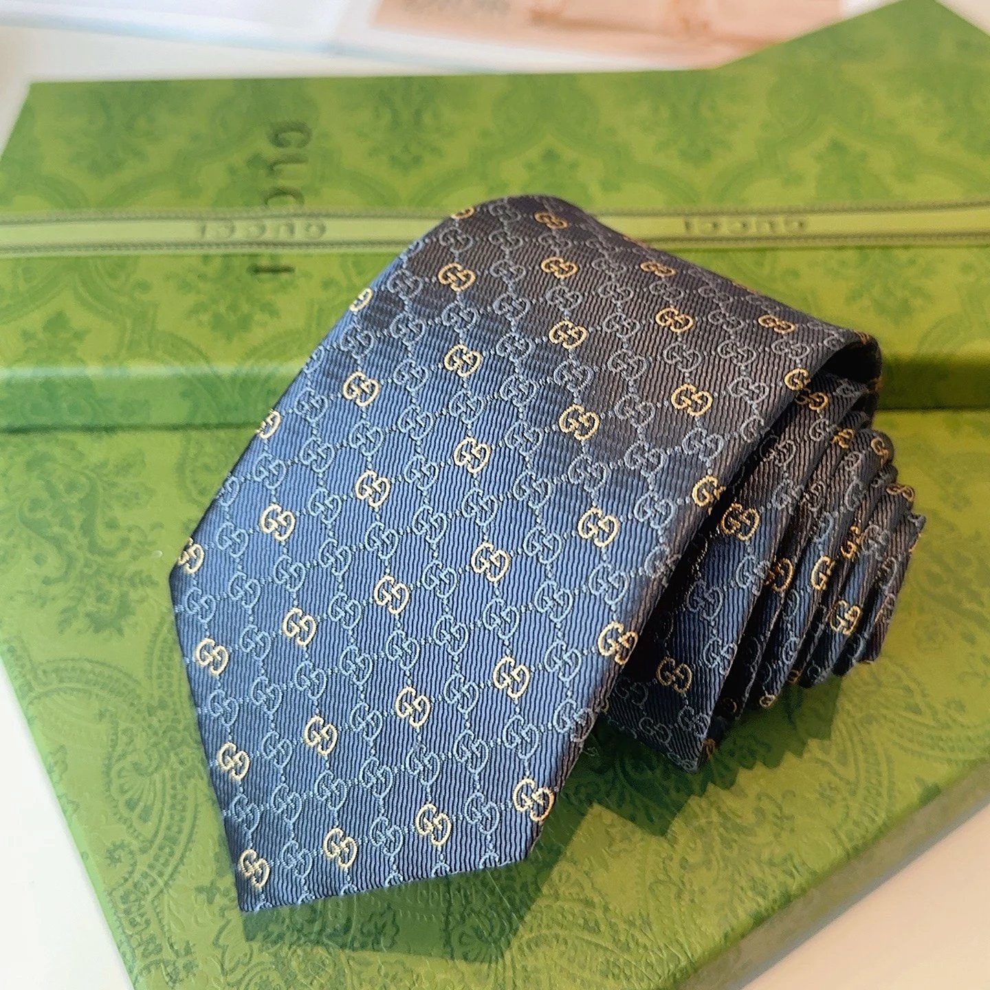 Gucci Silk Tie Ver.L — Zdjęcie 7