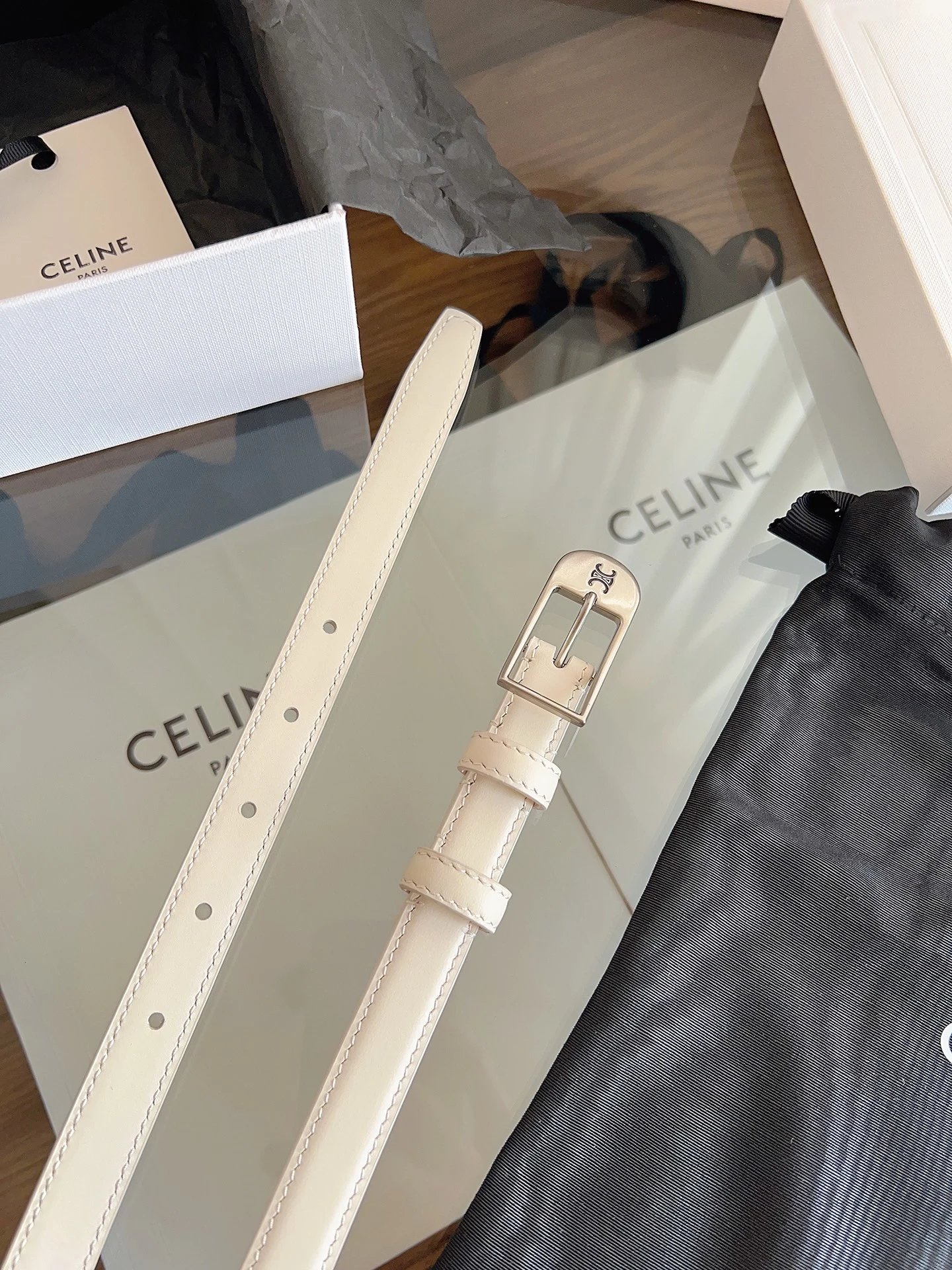 Celine Leather Belt Ver.C — photo 4