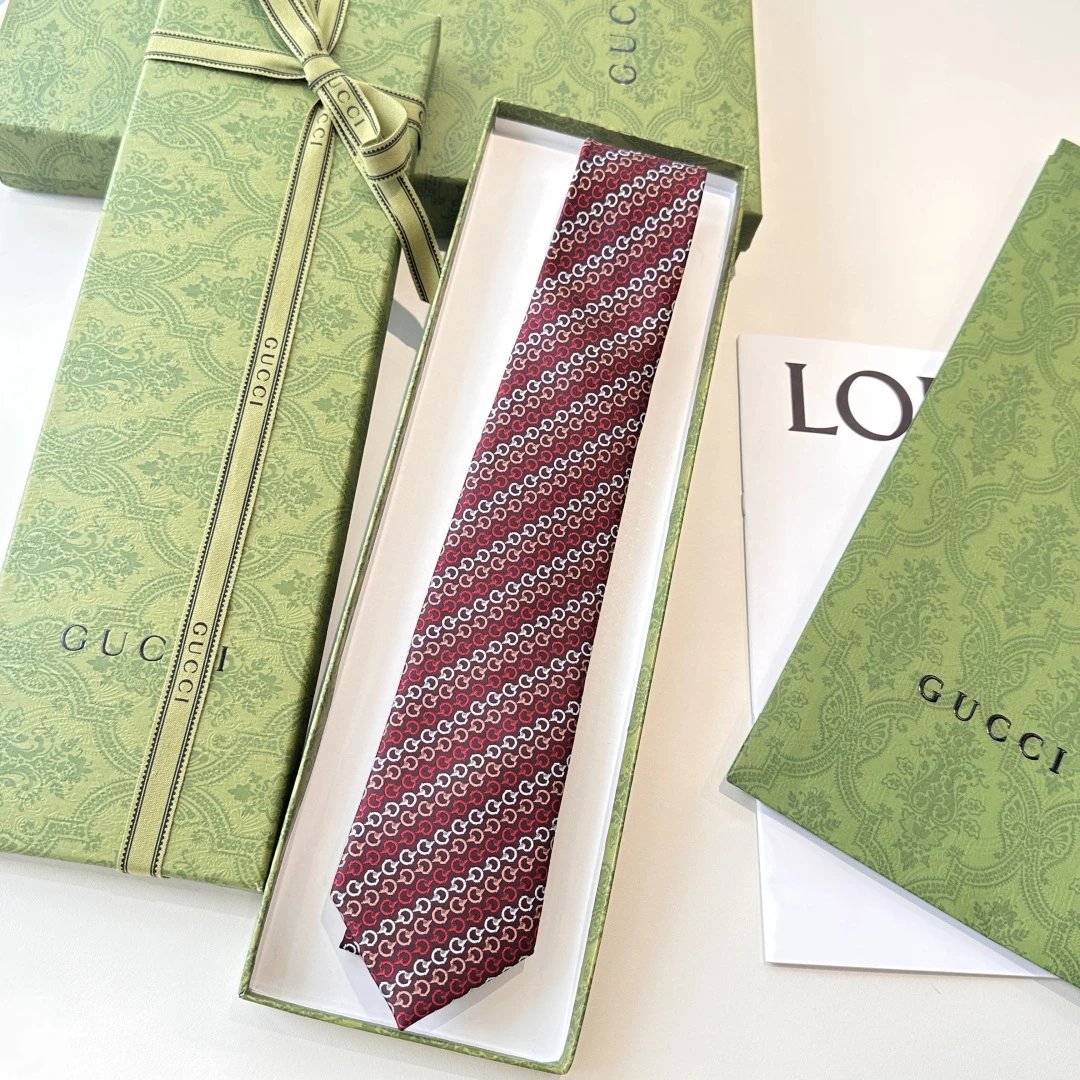 Gucci Silk Tie Ver.C — Zdjęcie 3