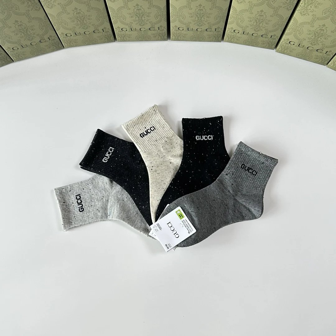 Gucci Crew Socks 5-Pair Box — photo 6