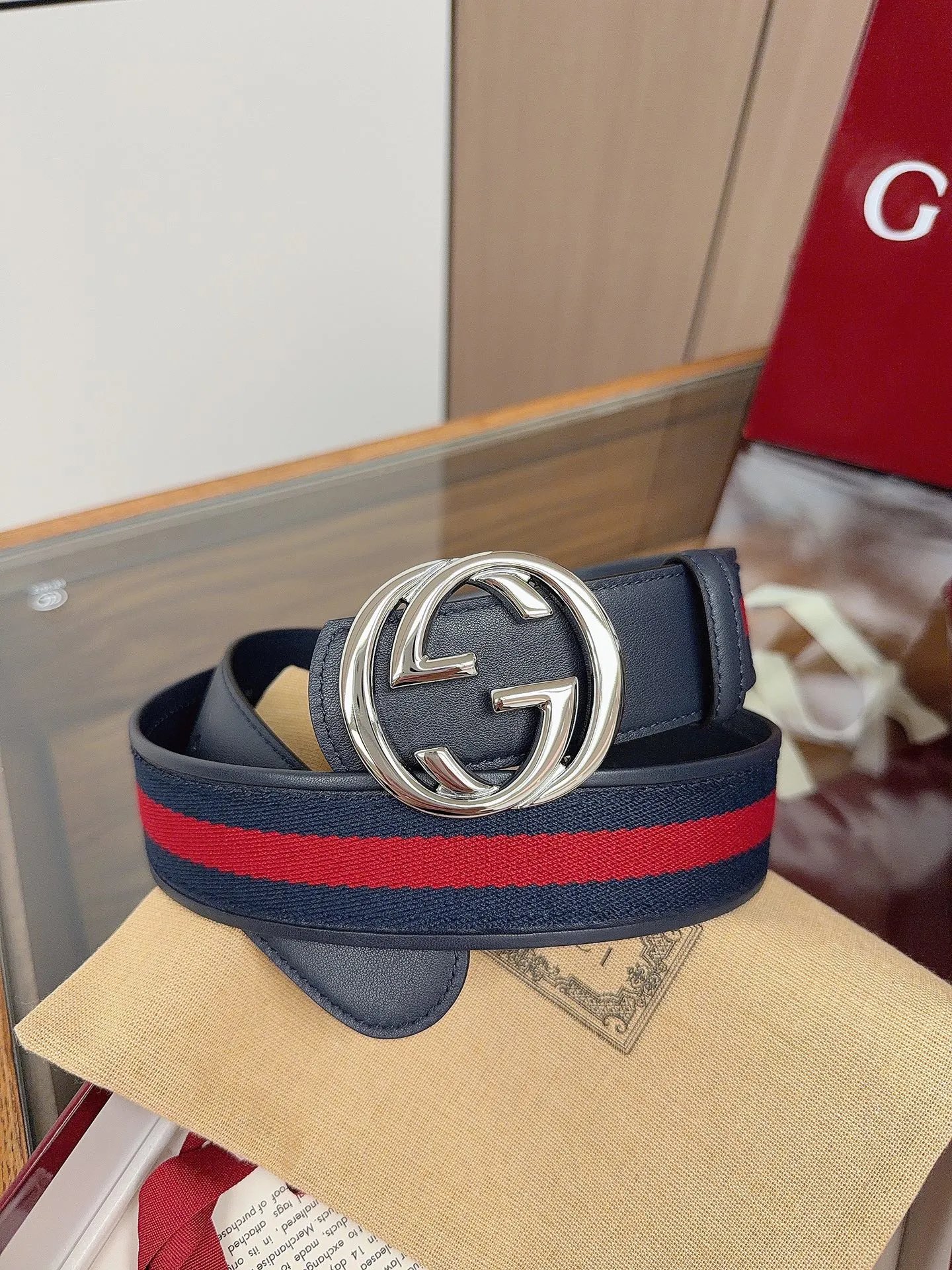 Gucci Leather Belt Ver.A — photo 2