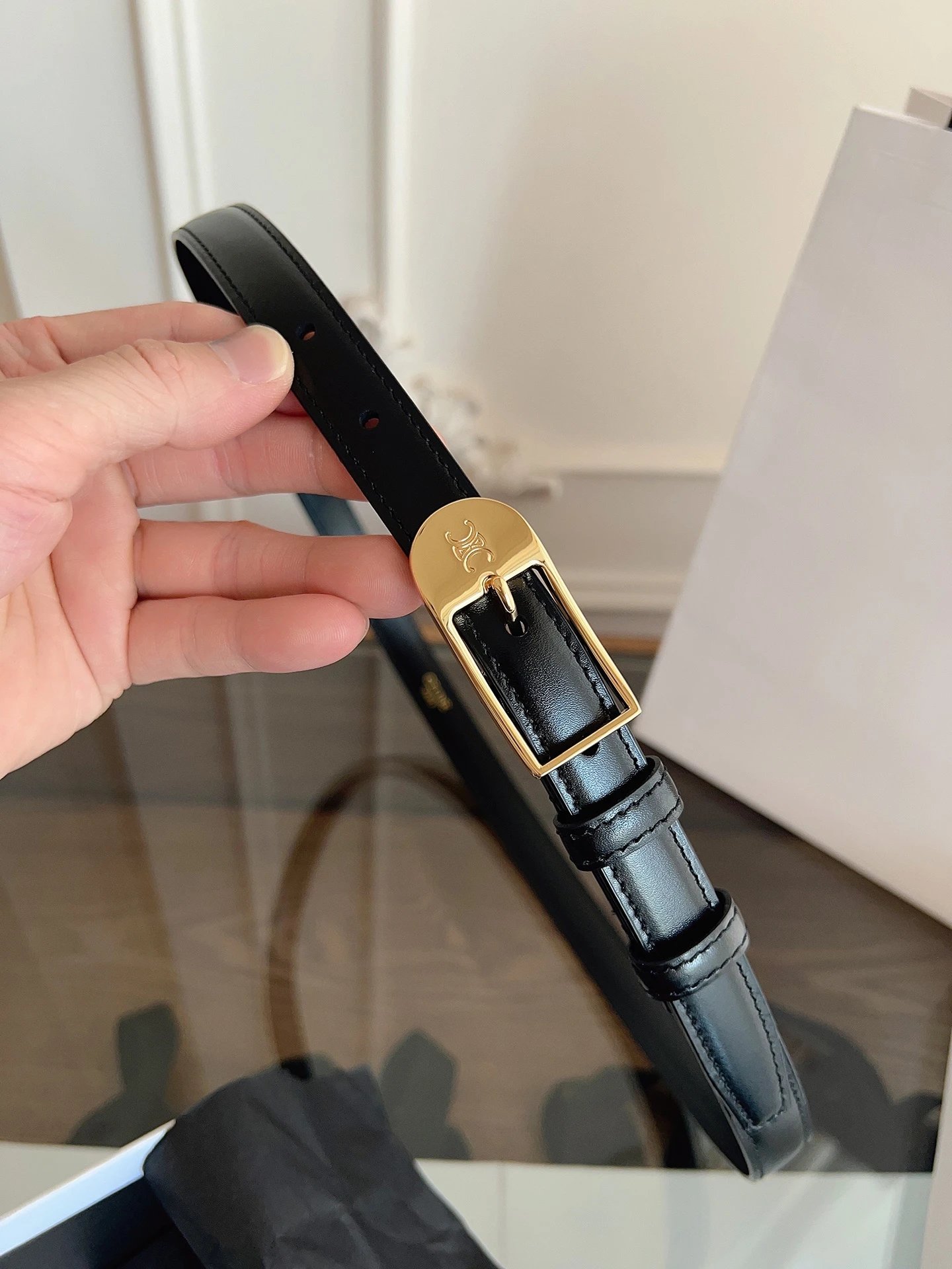 Celine Leather Belt Ver.A — QC
