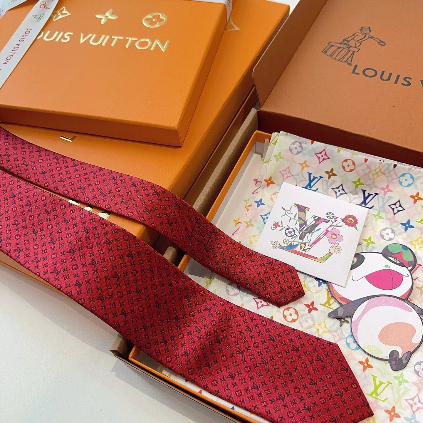 Louis Vuitton Silk Tie Ver.O — QC