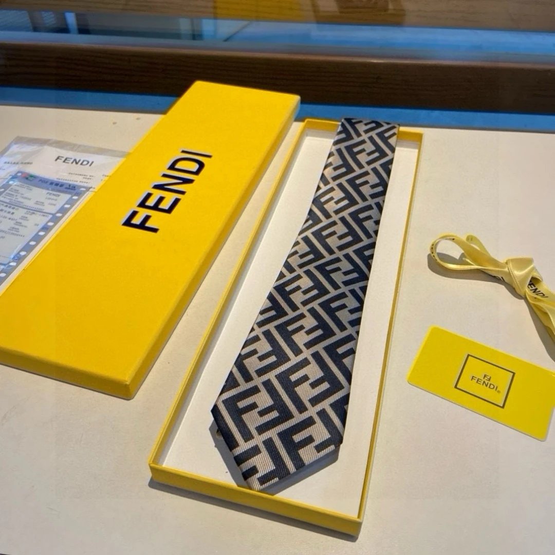 Fendi Silk Tie Ver.D — QC