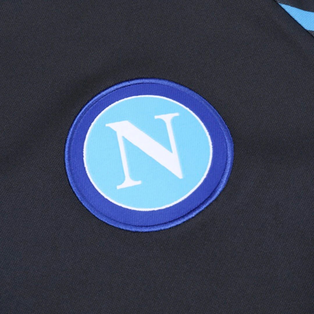 Napoli 2023 1 4 Zip Tracksuit 24 Black — Zdjęcie 8