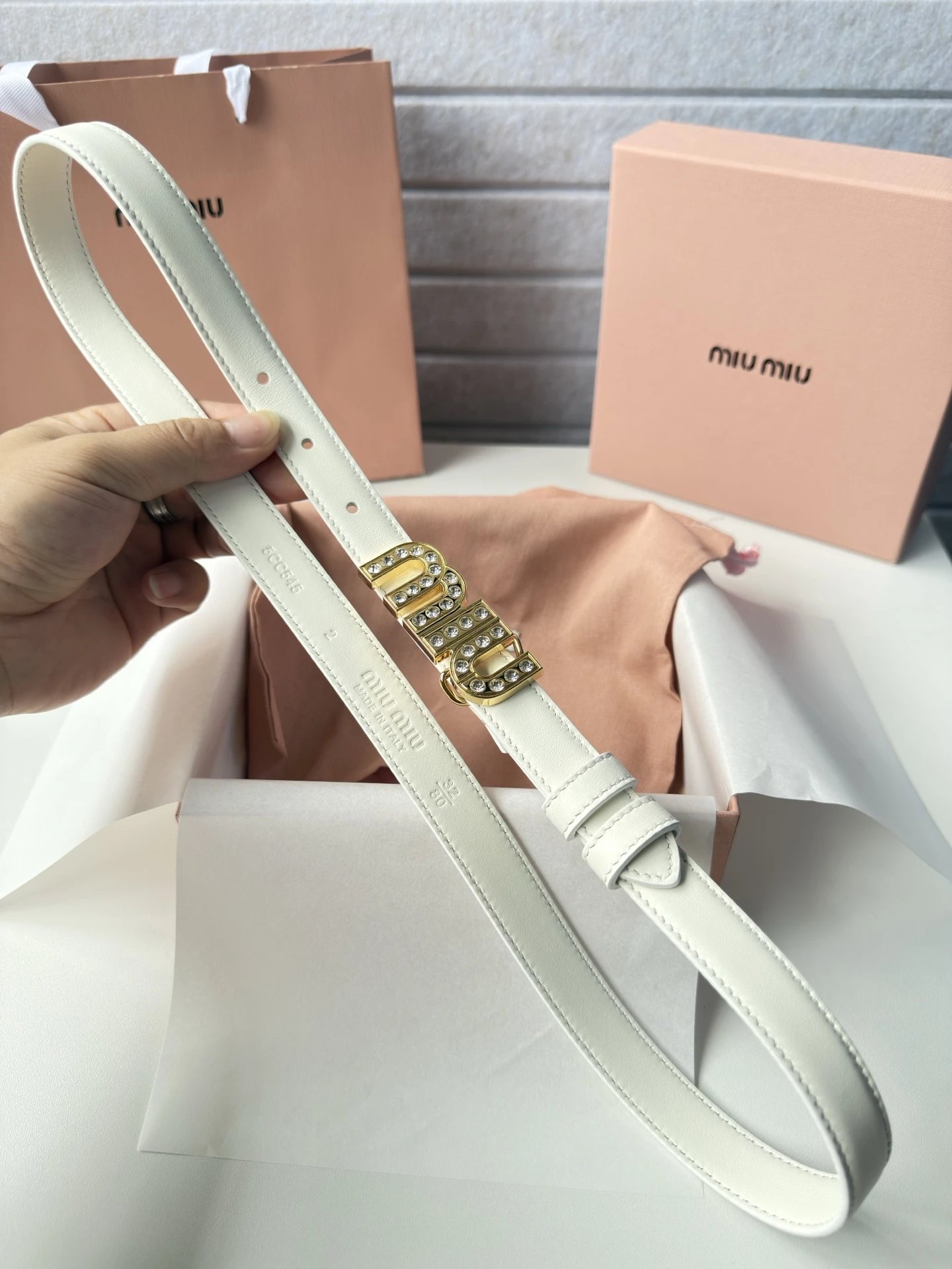 Miu Miu Belt Ver.E — QC