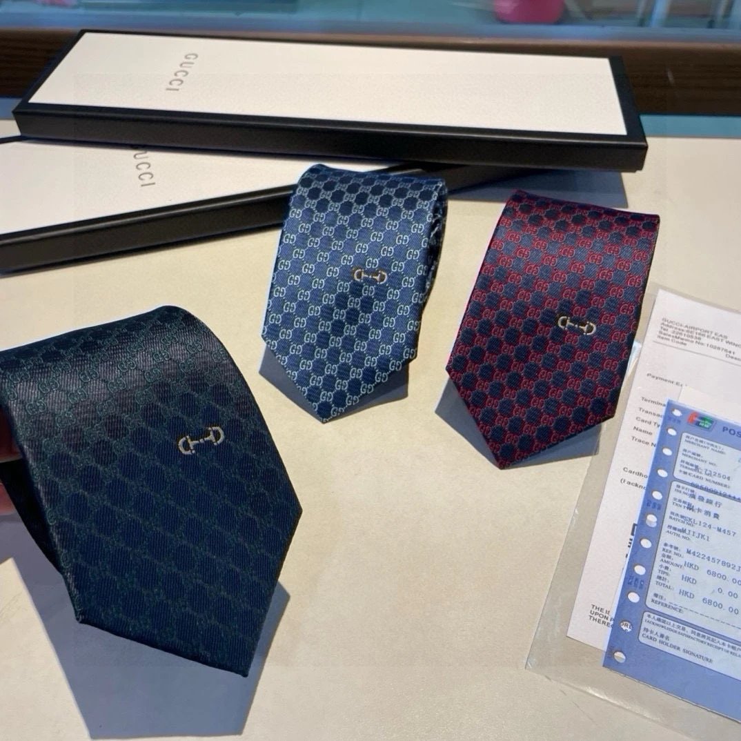 Gucci Silk Tie Ver.E — Zdjęcie 2