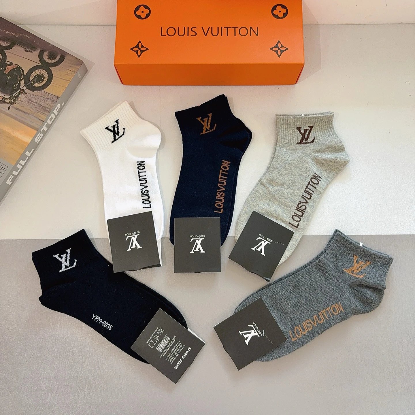 Louis Vuitton Cotton Socks Ver.B — photo 9