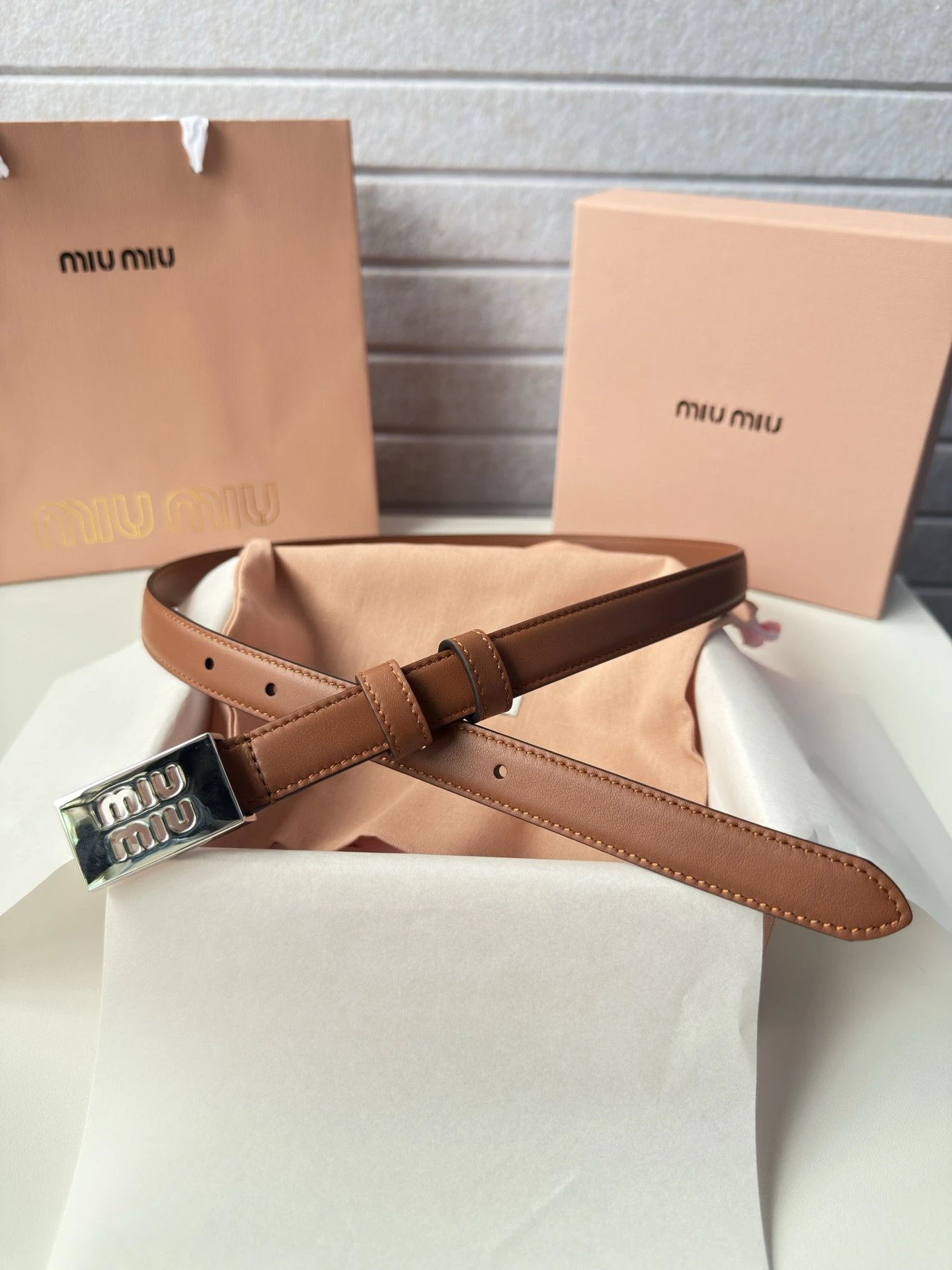 Miu Miu Belt Ver.C — Zdjęcie 5