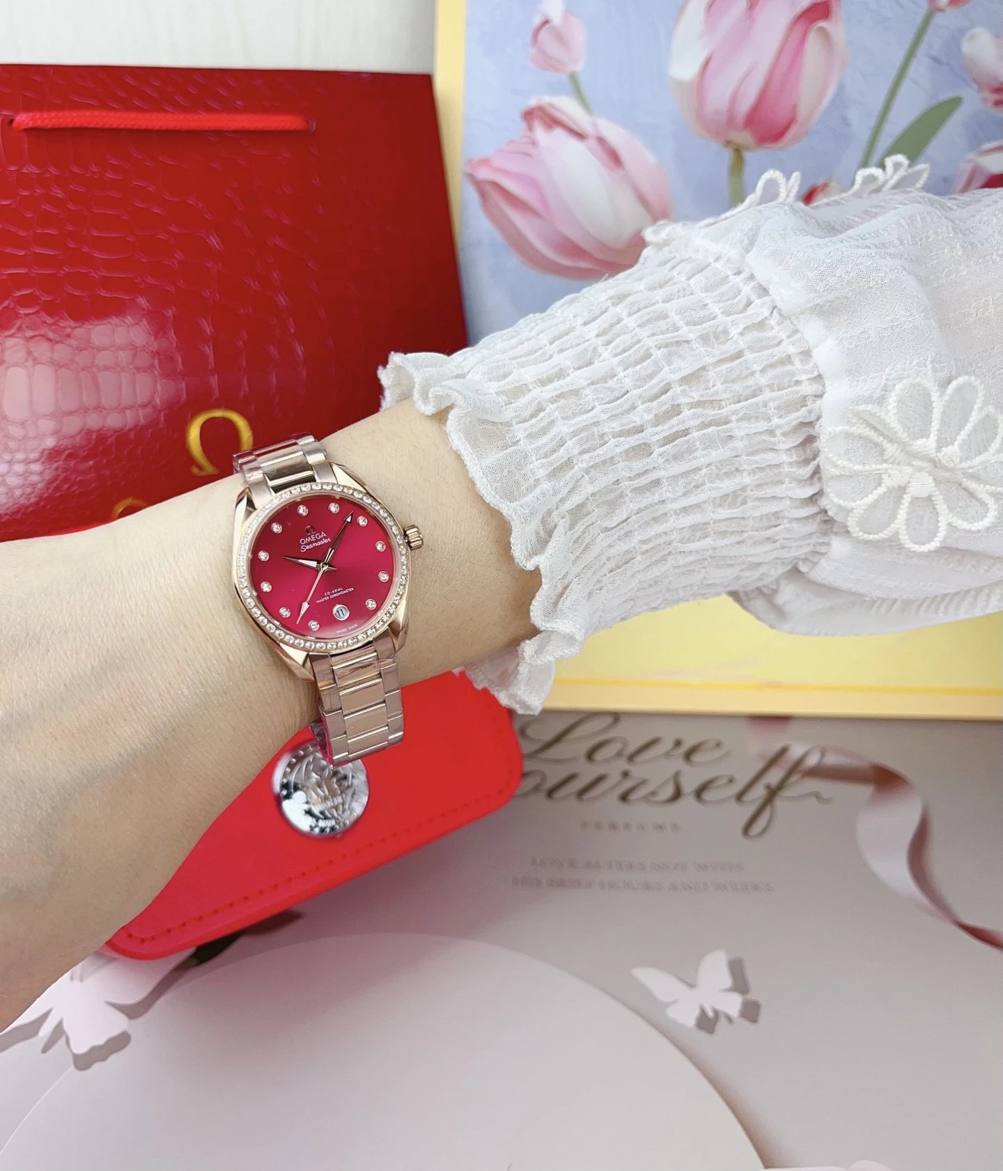 Omega Seamaster Quartz Ladies Watch 34mm Ver.B — photo 8